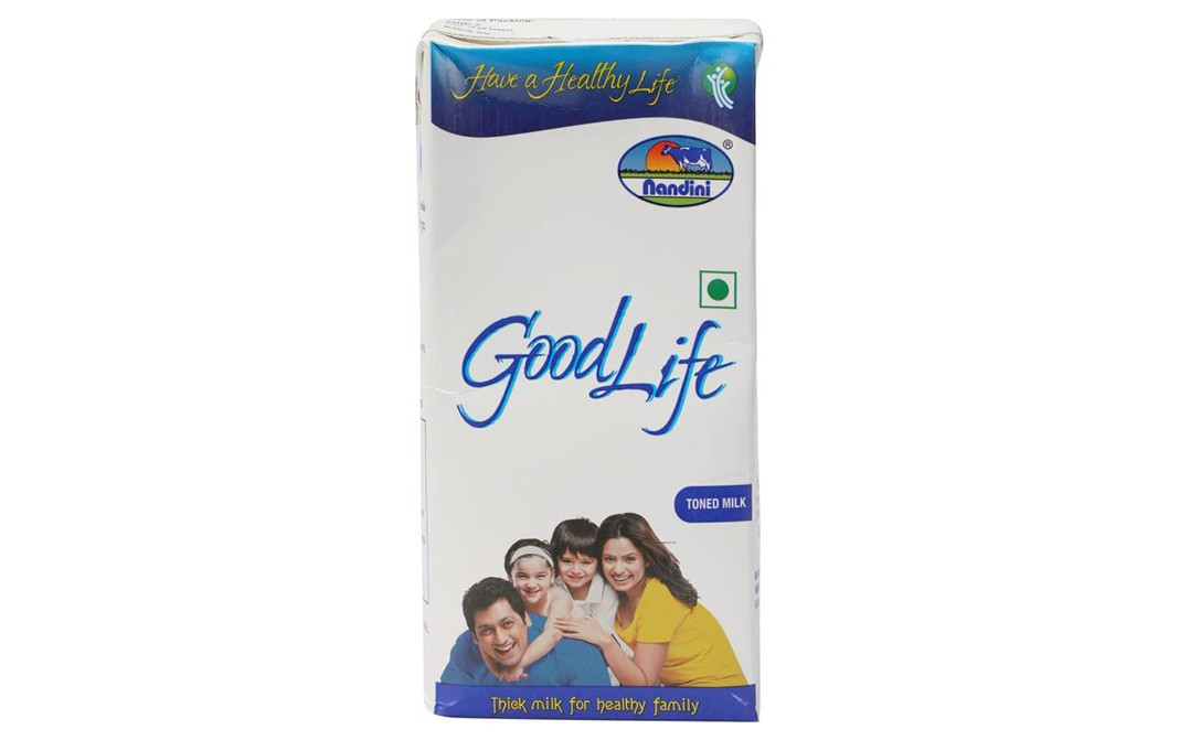 Nandini Good Life Toned Milk    Tetra Pack  1 litre